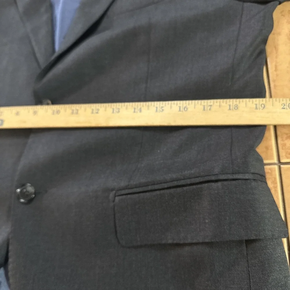 Suitsupply Napoli Vitale Barberis Dark Navy Blue Working Cuffs Blazer 40R Jacket